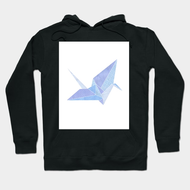 security envelope origami crane Hoodie by creativemonsoon